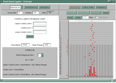 The Bead Board Applet